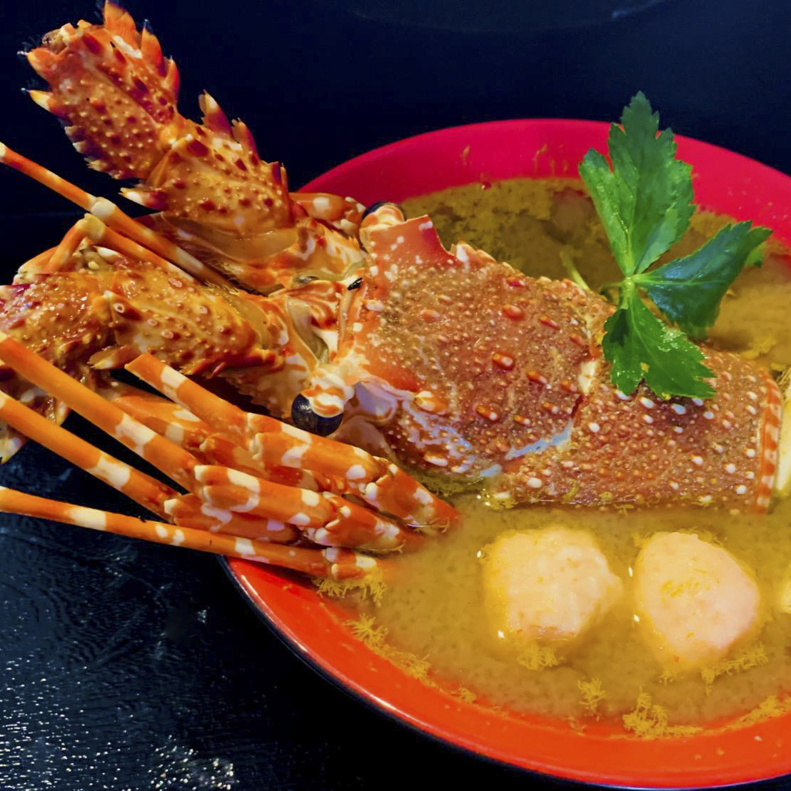 伊勢海老濃厚味噌汁